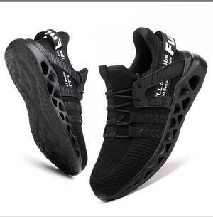 Furuian Steel Toe Work Shoes Safety Sneakers Slip Resistant. Men-8.5 Women-10